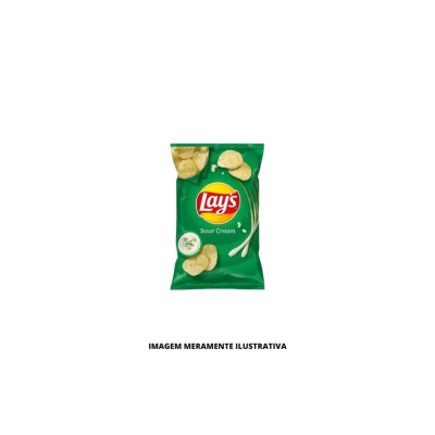 SALGADINHO - ELMA CHIPS - 35g LAYS SOUR CREAM